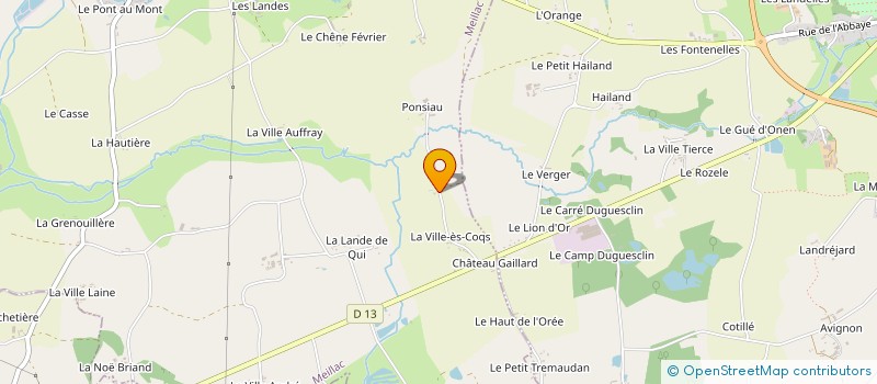 localisation de l'entreprise AFTRO  MEILLAC