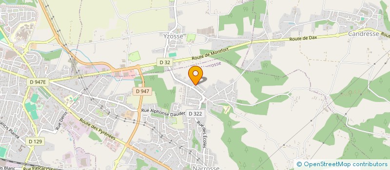 localisation de l'entreprise AFTVI  NARROSSE