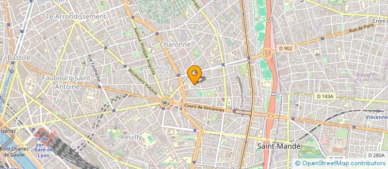 localisation de l'entreprise AFU PASSAGE MAIGROT DELAUNAY  PARIS