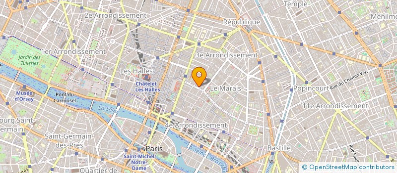localisation de l'entreprise AFU SAINT AVOIE à PARIS