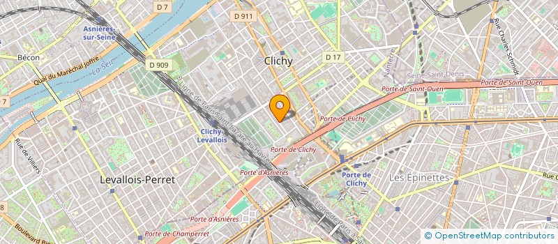 localisation de l'entreprise AFUA PROPRIETAIRES CITE JAUFFROY-RENAULT à CLICHY