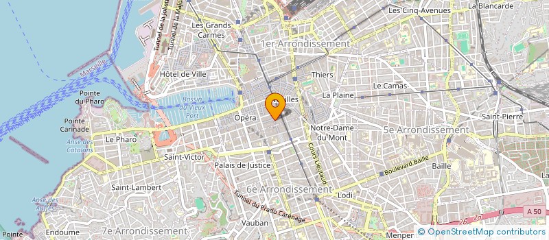 localisation de l'entreprise AFUL 2 PUITS SAINT ANTOINE  MARSEILLE
