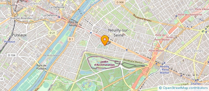 localisation de l'entreprise AFUL 5.7 RUE VICTOR NOIR 92200 NEUILLY à NEUILLY-SUR-SEINE