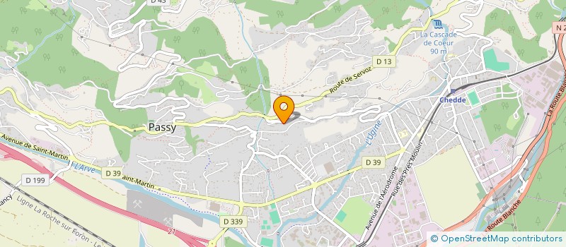 localisation de l'entreprise AFUL DE LA CONTAMINE DE BAY  PASSY