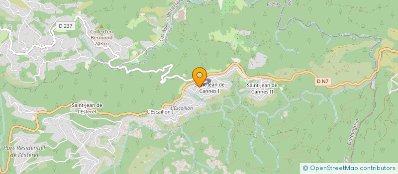 localisation de l'entreprise AFUL DE ST JEAN DE CANNES à FREJUS