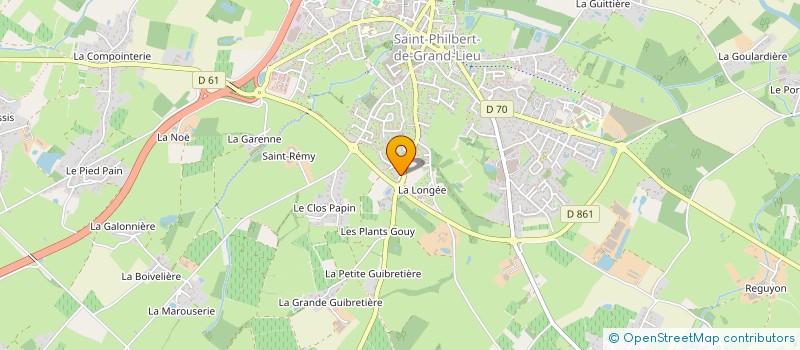 localisation de l'entreprise AFUL DES MOULINS  SAINT-PHILBERT-DE-GRAND-LIEU