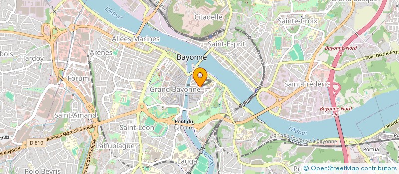 localisation de l'entreprise AFUL DU 26 RUE MARENGO à BAYONNE