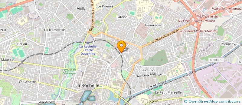 localisation de l'entreprise AFUL DU PARC DES CORDELIERS  LA ROCHELLE