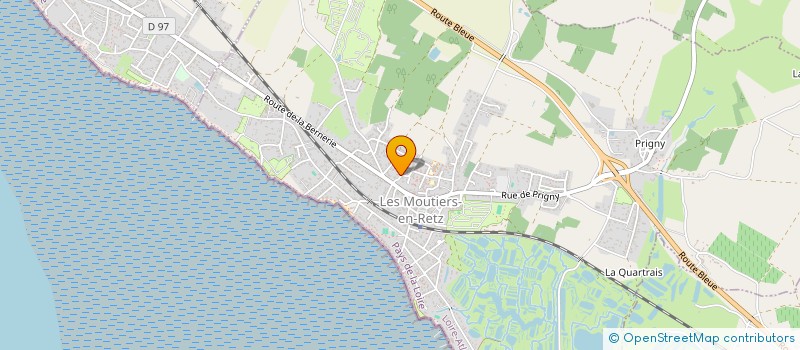 localisation de l'entreprise AFUL LES SALORGES  LES MOUTIERS-EN-RETZ