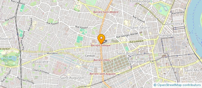 localisation de l'entreprise AFUL MENUTS ST PIERRE à BORDEAUX
