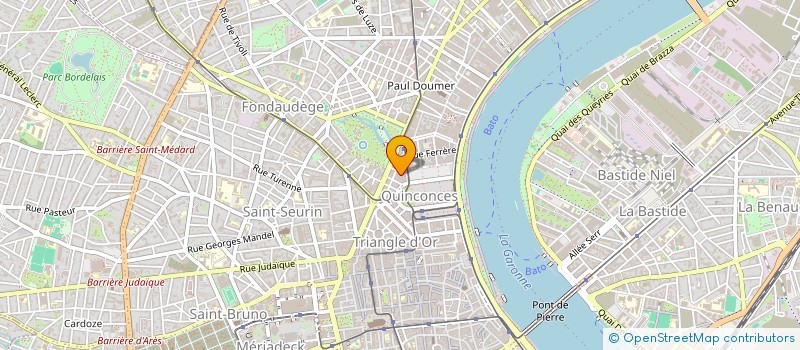 localisation de l'entreprise AFUL VICAR à BORDEAUX