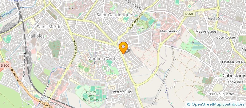 localisation de l'entreprise AFUS G FUS 66 à PERPIGNAN