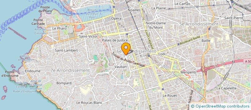 localisation de l'entreprise AFV à MARSEILLE