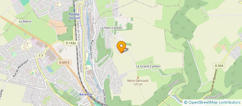 localisation de l'entreprise AFV IMMOBILIER  BARENTIN