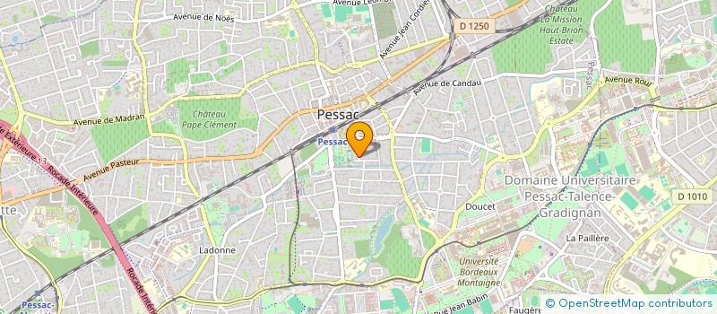 localisation de l'entreprise AFW  PESSAC