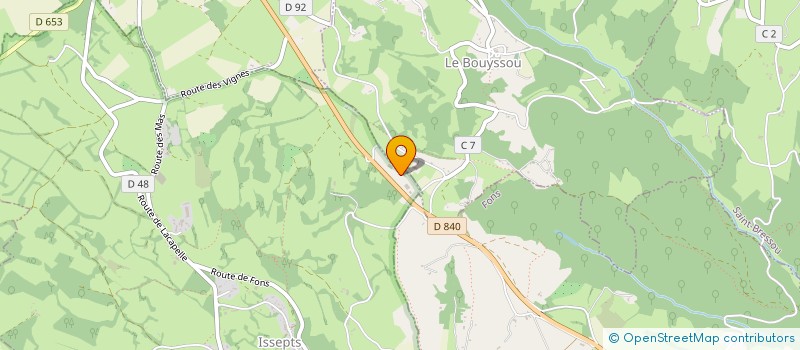 localisation de l'entreprise AFY  GREALOU