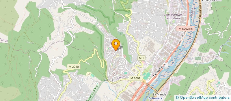 localisation de l'entreprise AFY GESTION  CARROS