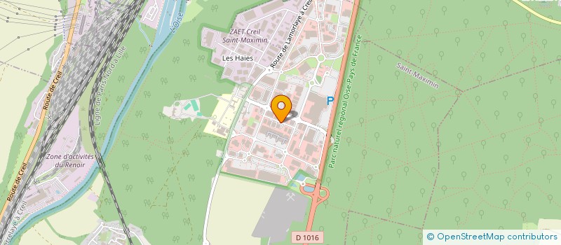 localisation de l'entreprise AFY TRAINING  SAINT-MAXIMIN