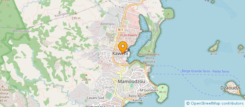 localisation de l'entreprise AFYA  MAMOUDZOU