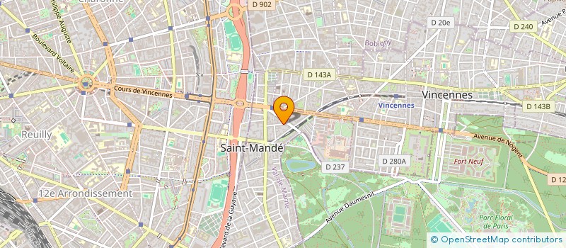 localisation de l'entreprise AFYA LA SANTE  SAINT-MANDE