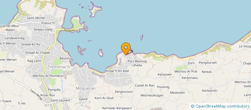 localisation de l'entreprise AFYL ET CO  PLOUGUERNEAU