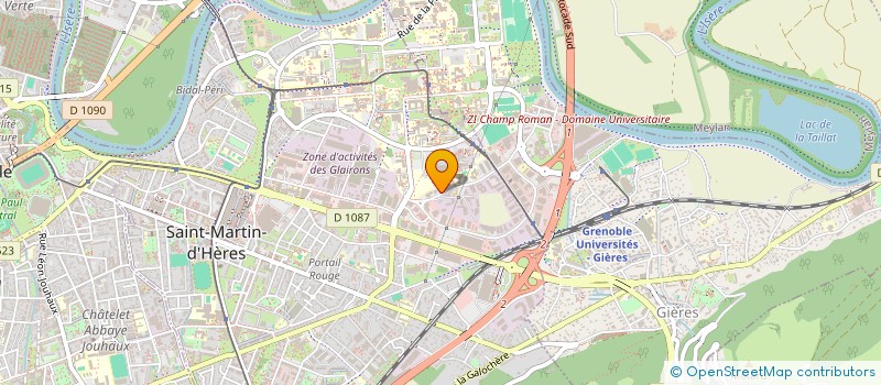 localisation de l'entreprise AFZ SERVICES à SAINT-MARTIN-D'HERES