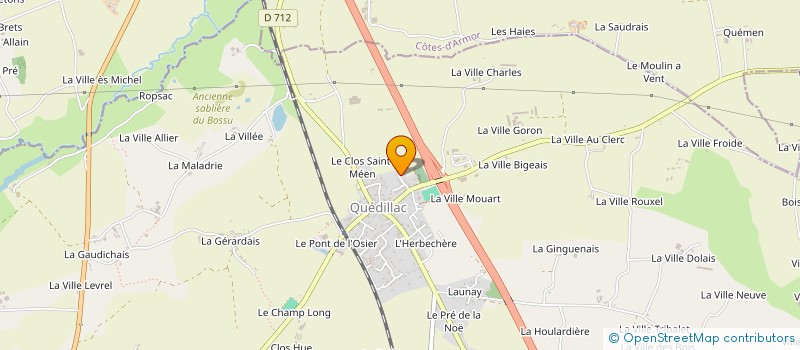 localisation de l'entreprise AFZM  QUEDILLAC