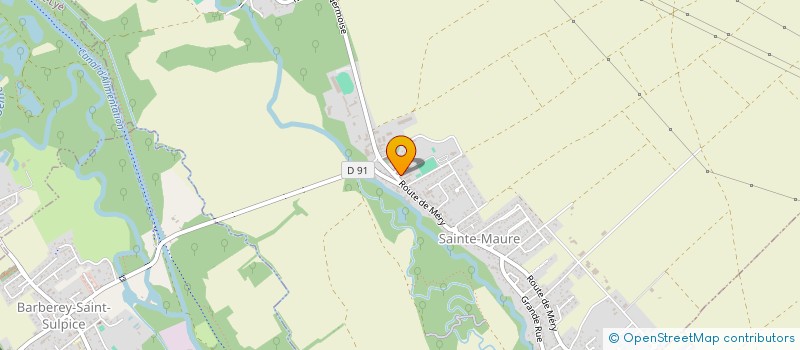 localisation de l'entreprise AG 10 ASSURANCES  SAINTE-MAURE