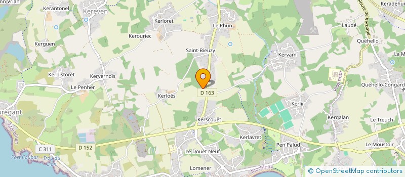 localisation de l'entreprise AG 2V à PLOEMEUR