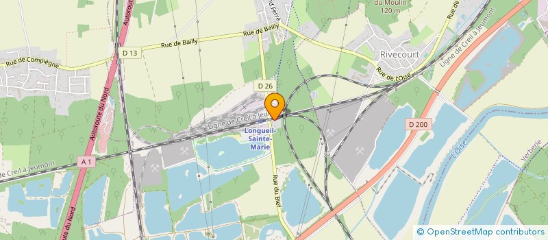 localisation de l'entreprise AG 30  LONGUEIL-SAINTE-MARIE