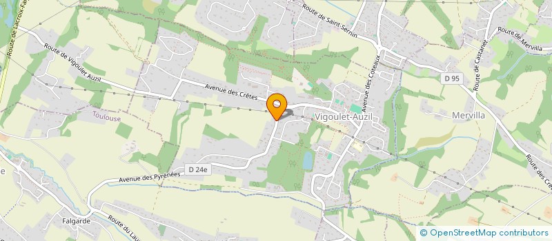 localisation de l'entreprise AG 31 CREATION à VIGOULET-AUZIL