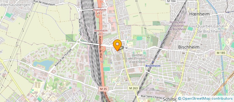 localisation de l'entreprise AG 360  BISCHHEIM