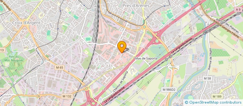 localisation de l'entreprise AG à MONTPELLIER