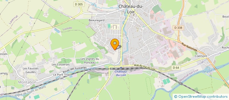 localisation de l'entreprise AG  MONTVAL-SUR-LOIR