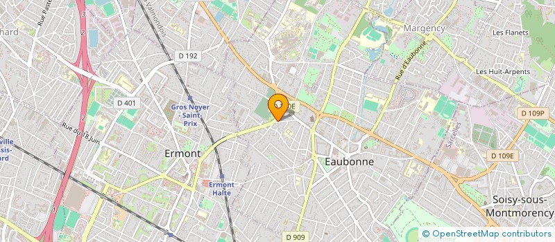 localisation de l'entreprise AG à EAUBONNE