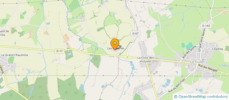 localisation de l'entreprise AG  OREE-D'ANJOU