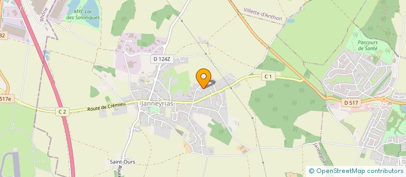 localisation de l'entreprise AG A DOMICILE  CHAVANOZ