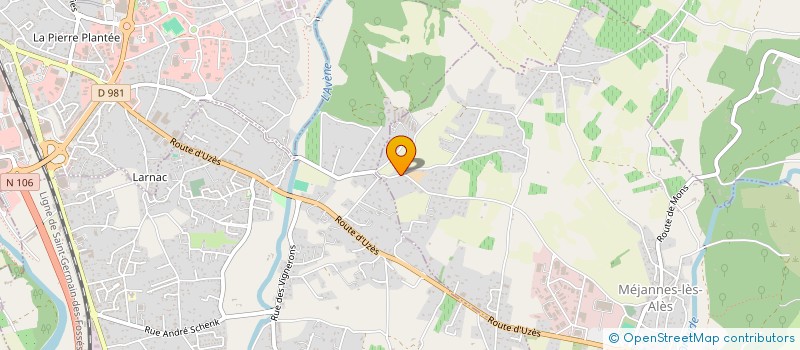 localisation de l'entreprise AG ACCESS  MEJANNES-LES-ALES