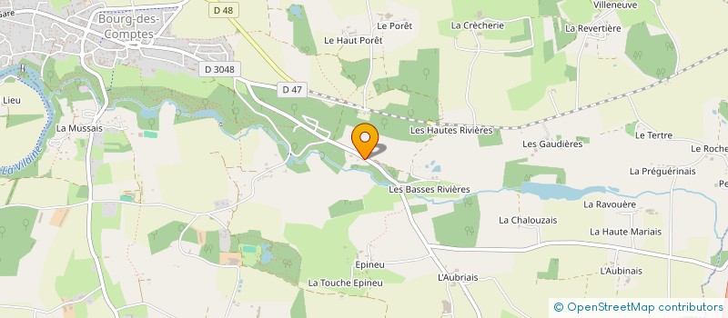 localisation de l'entreprise AG AMENAGEMENT  GUIGNEN