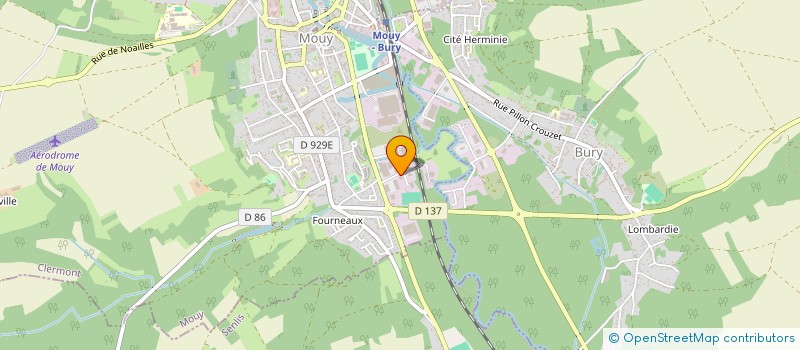 localisation de l'entreprise AG AUTOMOBILE  MOUY