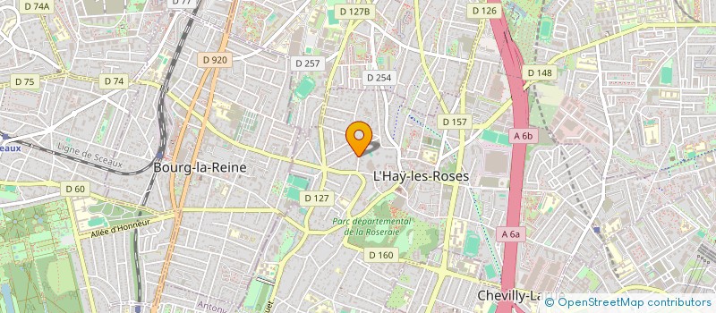 localisation de l'entreprise AG BASSEZ  L'HAY-LES-ROSES