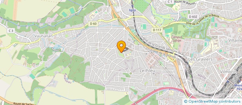 localisation de l'entreprise AG BAT à IGNY