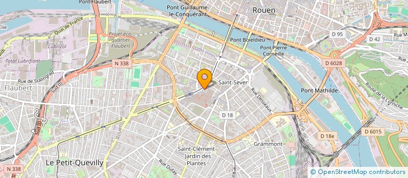 localisation de l'entreprise AG BAT  ROUEN