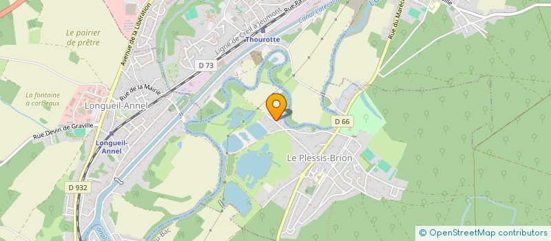 localisation de l'entreprise AG BEAUTY  LE PLESSIS-BRION