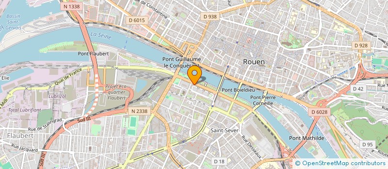 localisation de l'entreprise AG CAP à ROUEN