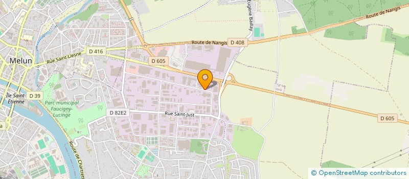 localisation de l'entreprise AG CAP SERVICE à VAUX-LE-PENIL