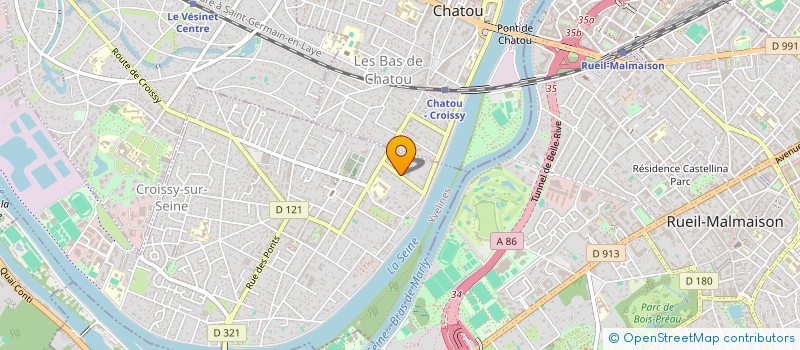 localisation de l'entreprise AG CAPITAL à CROISSY-SUR-SEINE