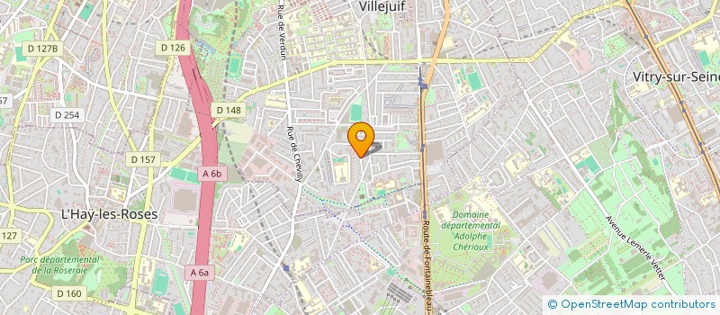 localisation de l'entreprise AG CAR DRIVER à VILLEJUIF