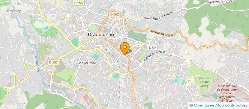 localisation de l'entreprise AG CLEAN  DRAGUIGNAN