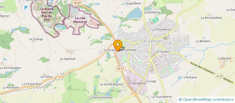 localisation de l'entreprise AG&CO  LES EPESSES